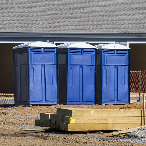 are there any additional fees associated with portable toilet delivery and pickup in Sunrise Manor